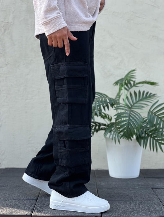 Black Posh Double Cargo