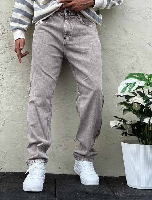 Plain Mom Fit Jeans