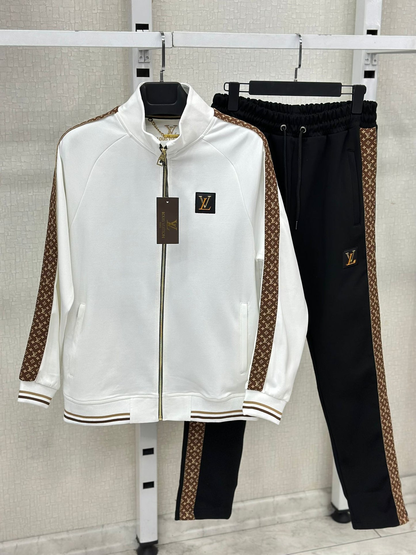 Louis Vuitton Style Premium Tracksuit