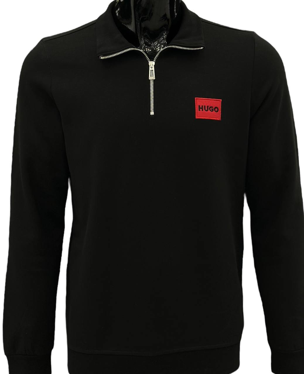 Hugo Style Quarter Zip Sweatshirt