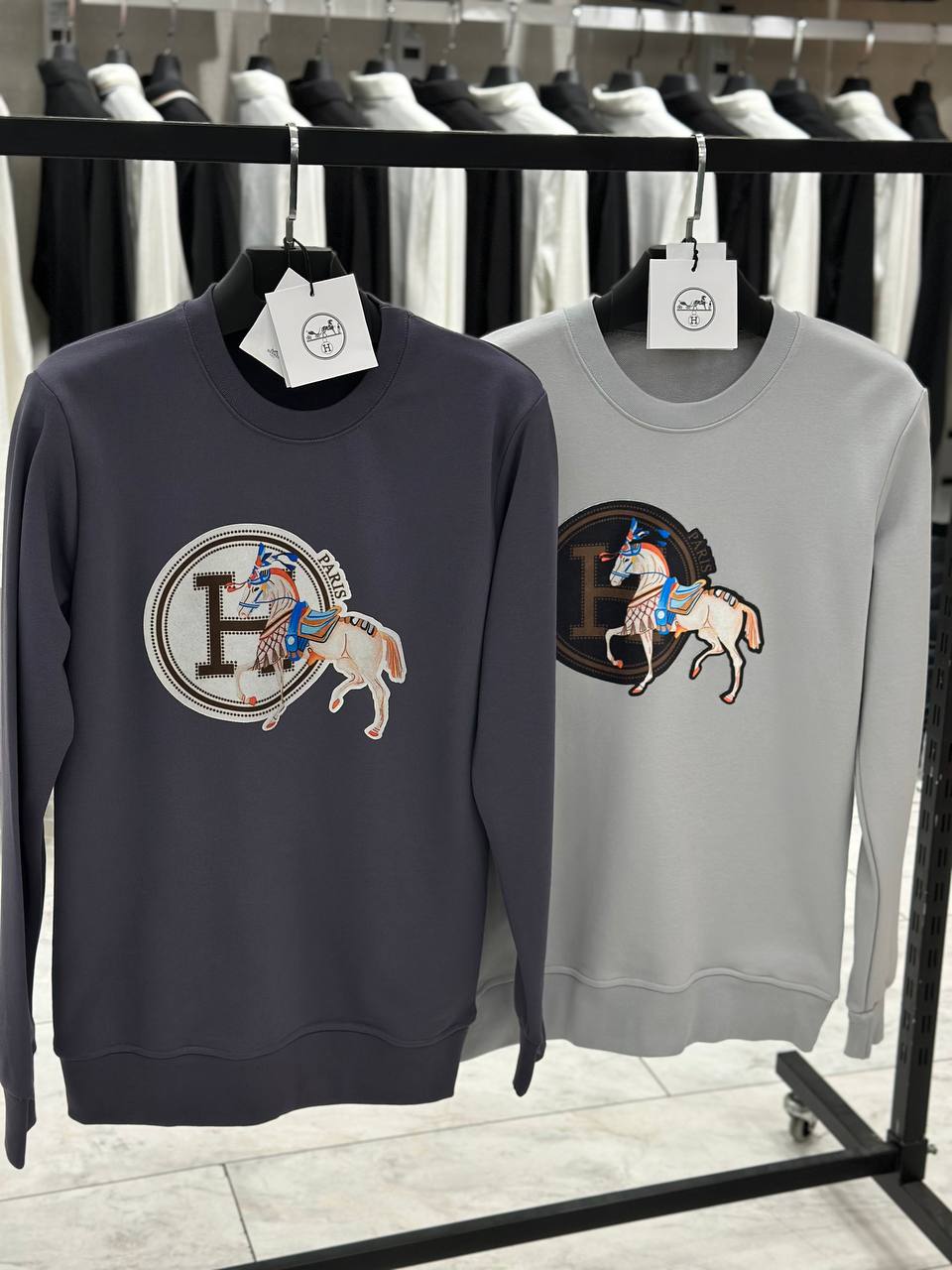 Hermès Style Premium Sweatshirt
