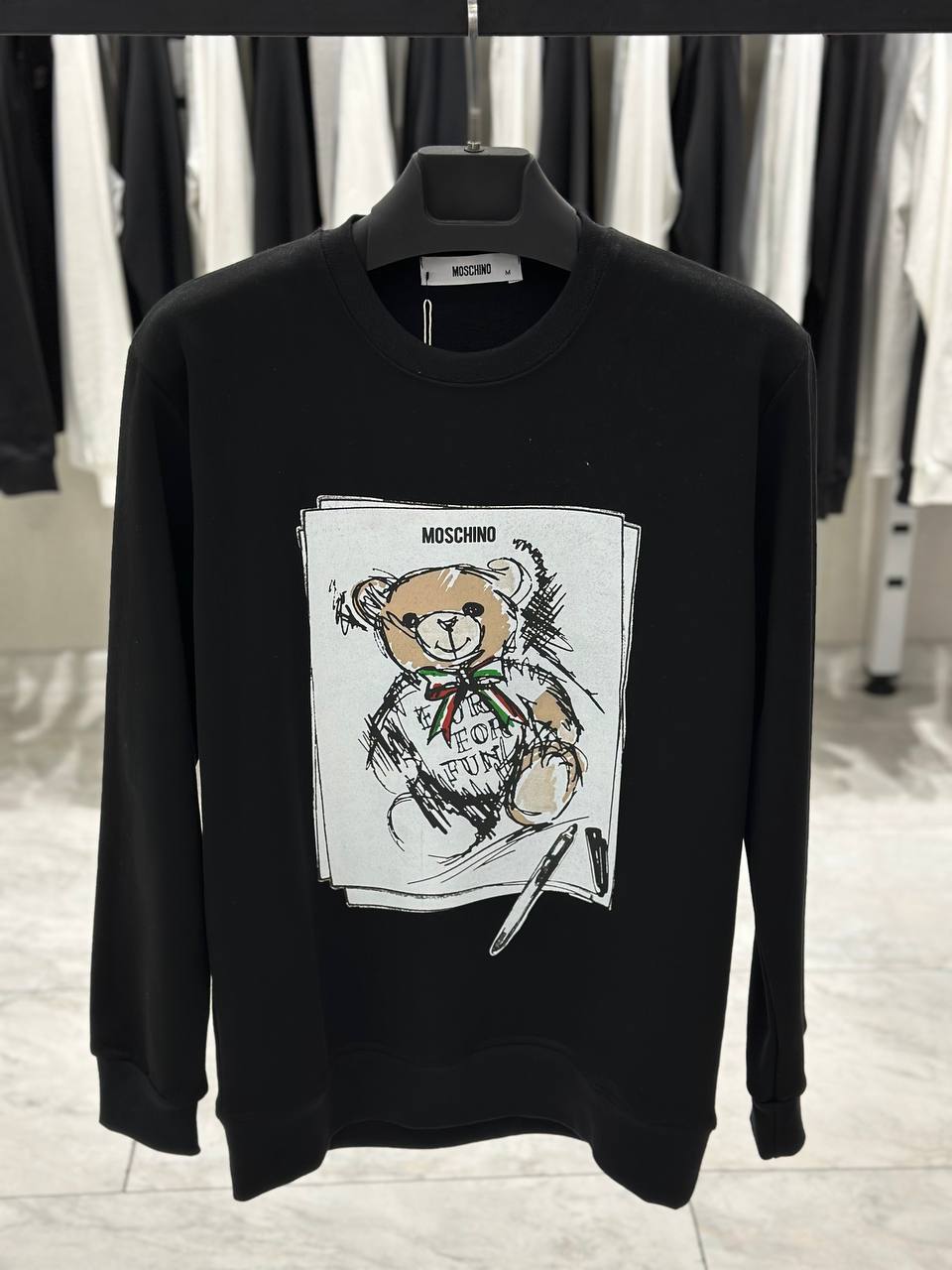 Moschino Style Sweatshirt