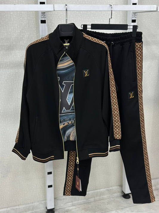 Louis Vuitton Style Premium Tracksuit