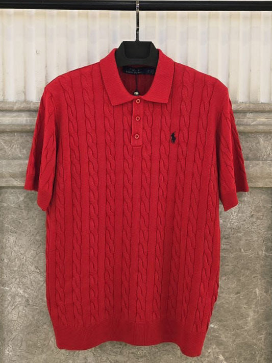 Knitted Style Golf Tshirts