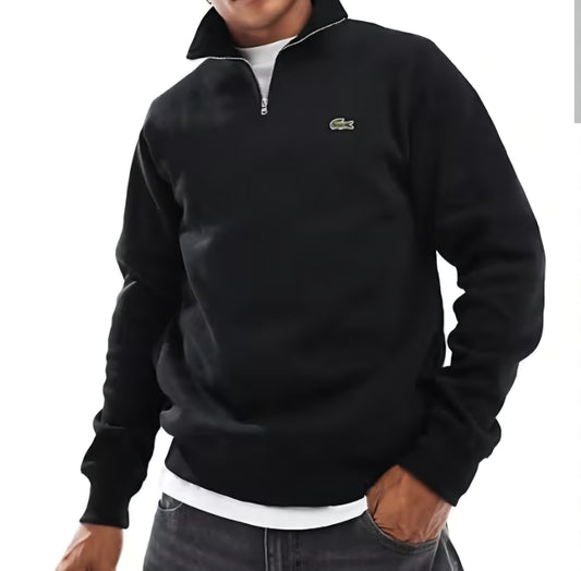 Lacoste Style Quarter Zip Sweatshirt